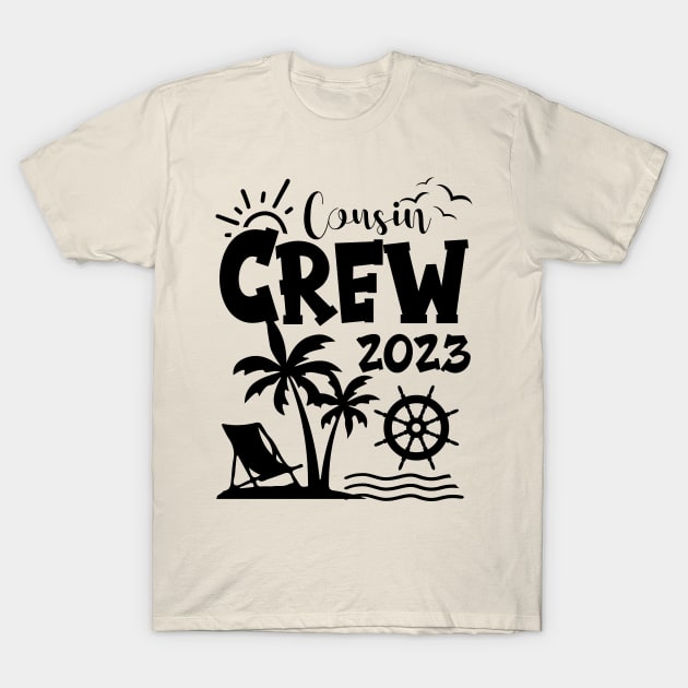 Cousin Crew 2023 Family Making Memories Together T-Shirt by printalpha-art